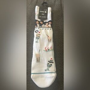 Stance The One With the Diner F•R•I•E•N•D•S Themed Crew Socks Unisex Size M